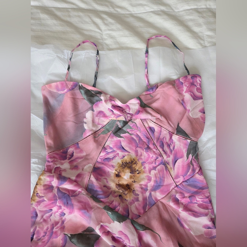 Pink Floral House of CB 'Seren'- XL - Picture 8 of 15